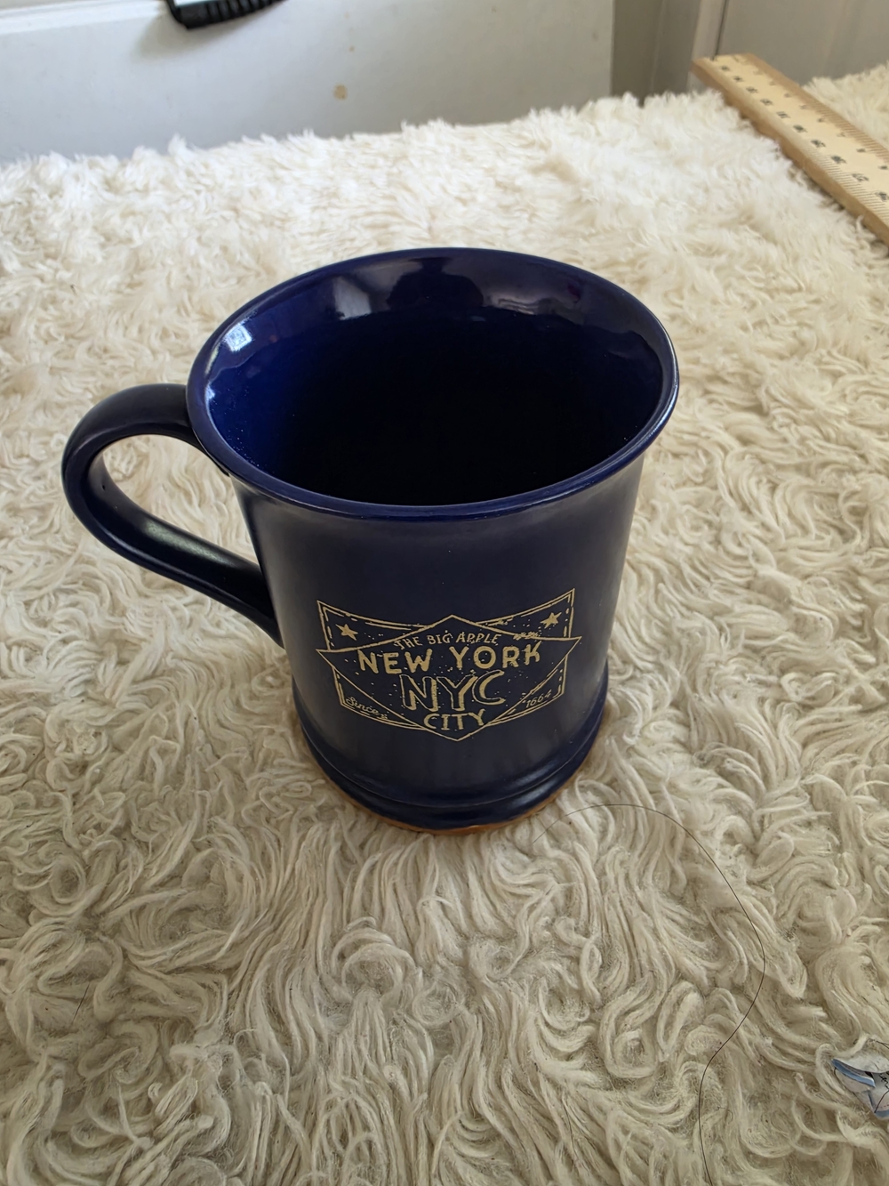 New‎ York NYC City Blue Ceramic Coffee Mug - Branded Design